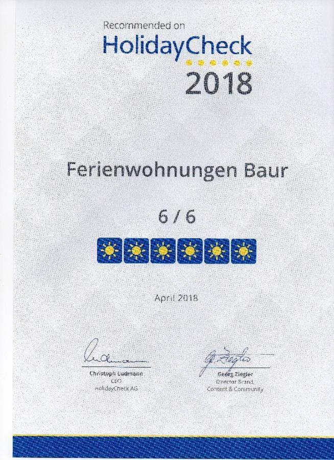 Ferienwohnungen Baur 阿尔恩布鲁克 外观 照片
